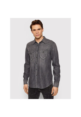 Replay Риза M4981.000.228 Сив Regular Fit - Pepit.bg