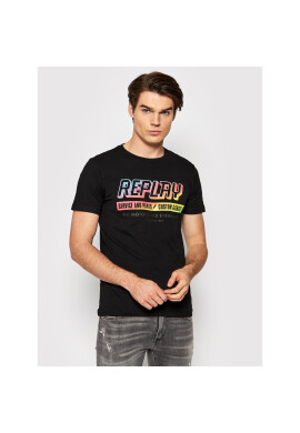 Replay Тишърт M3434 .000.2660 Черен Regular Fit - Pepit.bg
