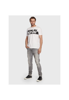 Replay Тишърт M6308.000.2660 Бял Regular Fit - Pepit.bg