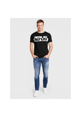Replay Тишърт M6308.000.2660 Черен Regular Fit - Pepit.bg