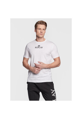 Replay Тишърт M6473.000.22980P Бял Regular Fit - Pepit.bg