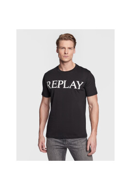 Replay Тишърт M6475.000.22980P Черен Regular Fit - Pepit.bg