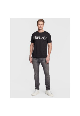 Replay Тишърт M6475.000.22980P Черен Regular Fit - Pepit.bg