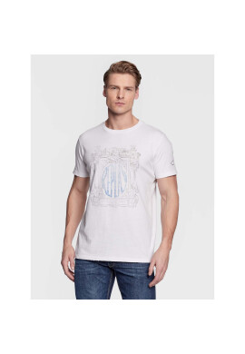 Replay Тишърт M6476.000.22662 Бял Regular Fit - Pepit.bg