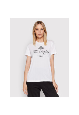 Replay Тишърт W3572A.000.22536G Бял Regular Fit - Pepit.bg