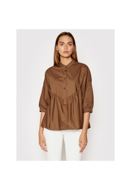 Rinascimento Блуза CFC0103149003 Кафяв Relaxed Fit - Pepit.bg