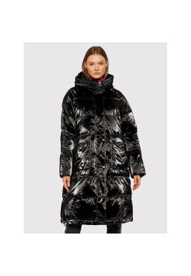 Rinascimento Пухено яке CFC0102928003 Черен Regular Fit - Pepit.bg