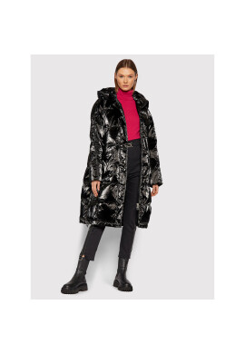 Rinascimento Пухено яке CFC0102928003 Черен Regular Fit - Pepit.bg