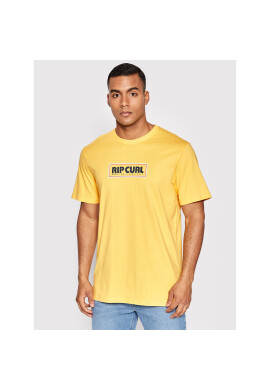 Rip Curl Тишърт Big Mumma CTEUG9 Жълт Regular Fit - Pepit.bg