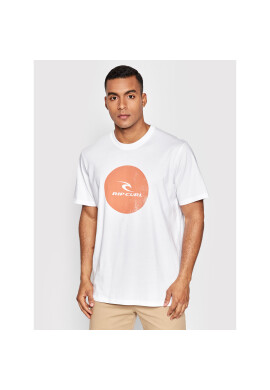 Rip Curl Тишърт Corp Icon CTEXB9 Бял Regular Fit - Pepit.bg