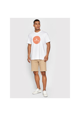 Rip Curl Тишърт Corp Icon CTEXB9 Бял Regular Fit - Pepit.bg
