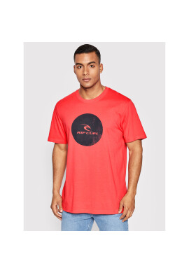 Rip Curl Тишърт Corp Icon CTEXB9 Розов Relaxed Fit - Pepit.bg