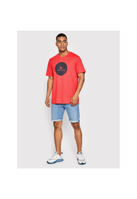Rip Curl Тишърт Corp Icon CTEXB9 Розов Relaxed Fit - Pepit.bg