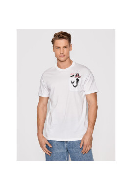 Rip Curl Тишърт In Da Pocket CTESZ5 Бял Standard Fit - Pepit.bg