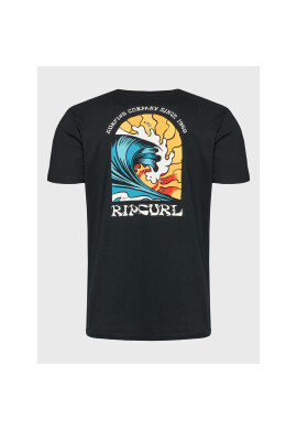 Rip Curl Тишърт Rays And Hazed 00IMTE Черен Standard Fit - Pepit.bg