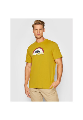 Rip Curl Тишърт Surf Revival Decal CTEUJ9 Жълт Standard Fit - Pepit.bg