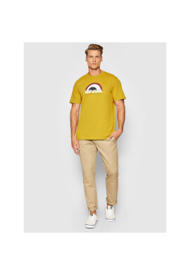 Rip Curl Тишърт Surf Revival Decal CTEUJ9 Жълт Standard Fit - Pepit.bg