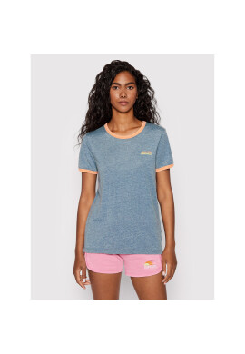 Rip Curl Тишърт Surf Revival Ringer GTERC5 Тъмносин Regular Fit - Pepit.bg