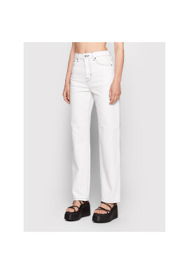 ROTATE Дънки Betty RT1220 Бял Straight Fit - Pepit.bg
