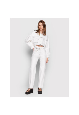 ROTATE Дънки Betty RT1220 Бял Straight Fit - Pepit.bg