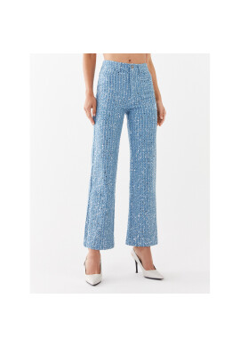 ROTATE Дънки Embellished Denim 1000631602 Син Straight Fit - Pepit.bg