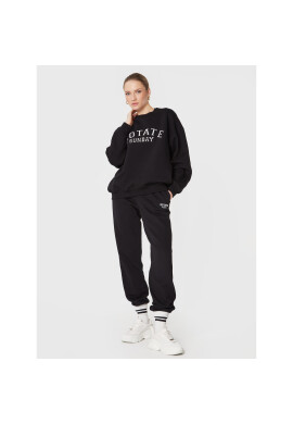 ROTATE Долнище анцуг Mimi RT2034 Черен Loose Fit - Pepit.bg