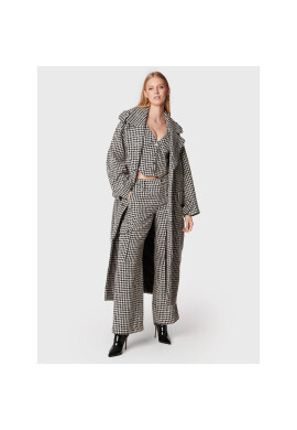 ROTATE Елек Sparkly Houndstooth RT1903 Бял Slim Fit - Pepit.bg