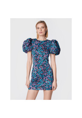 ROTATE Коктейлна рокля Ruby RT1808 Син Slim Fit - Pepit.bg