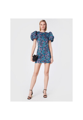 ROTATE Коктейлна рокля Ruby RT1808 Син Slim Fit - Pepit.bg
