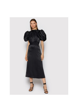 ROTATE Коктейлна рокля Dawn RT448 Черен Slim Fit - Pepit.bg