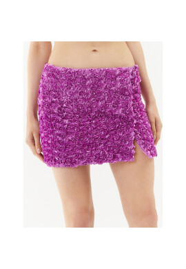 ROTATE Мини пола 3D Flower 1111332066 Виолетов Regular Fit - Pepit.bg