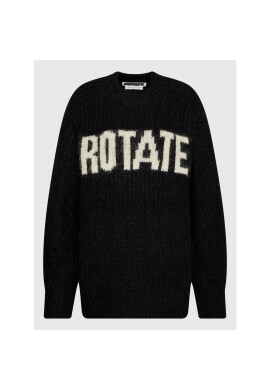 ROTATE Пуловер Brandy Jumper RT434 Черен Oversize - Pepit.bg