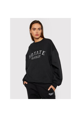 ROTATE Суитшърт Iris Crewneck RT749 Черен Oversize - Pepit.bg