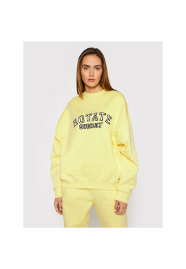 ROTATE Суитшърт Iris Crewneck RT751 Жълт Oversize - Pepit.bg