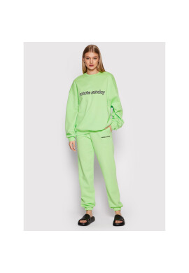ROTATE Суитшърт Iris RT1303 Зелен Loose Fit - Pepit.bg
