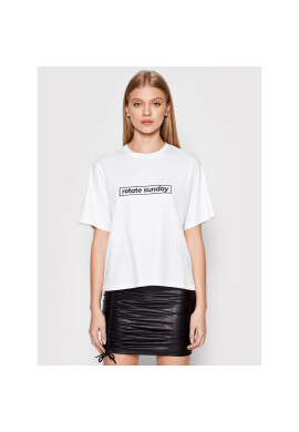 ROTATE Тишърт Aster RT1324 Бял Relaxed Fit - Pepit.bg