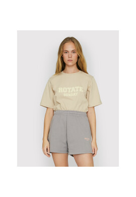 ROTATE Тишърт Aster RT453 Бежов Loose Fit - Pepit.bg