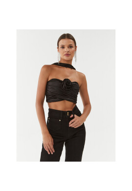 ROTATE топ Coated 111021100 Черен Cropp Fit - Pepit.bg
