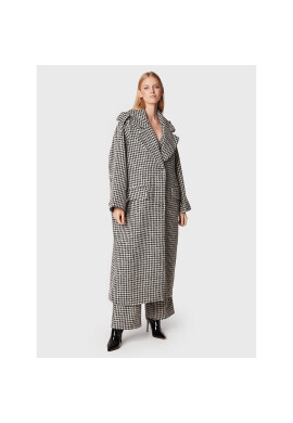 ROTATE Вълнено палто Sparkly Houndstooth RT1904 Цветен Oversize - Pepit.bg