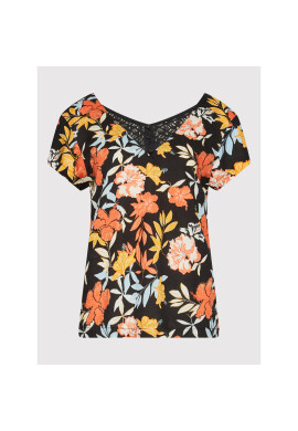 Roxy Блуза Paradise Stories ERJWT03527 Черен Regular Fit - Pepit.bg