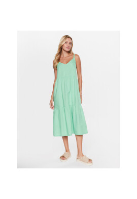 Roxy Лятна рокля ERJWD03699 Зелен Regular Fit - Pepit.bg