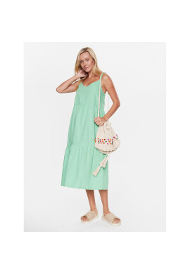 Roxy Лятна рокля ERJWD03699 Зелен Regular Fit - Pepit.bg