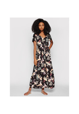 Roxy Лятна рокля A Night To Remember ERJWD03577 Черен Regular Fit - Pepit.bg