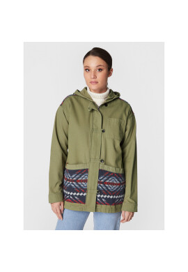 Roxy Преходно яке Caught Inside ERJJK03511 Зелен Regular Fit - Pepit.bg