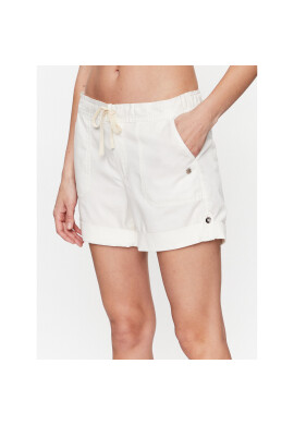 Roxy Шорти от плат Life Is Sweeter ERJNS03389 Бял Regular Fit - Pepit.bg