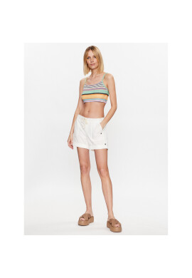 Roxy Шорти от плат Life Is Sweeter ERJNS03389 Бял Regular Fit - Pepit.bg