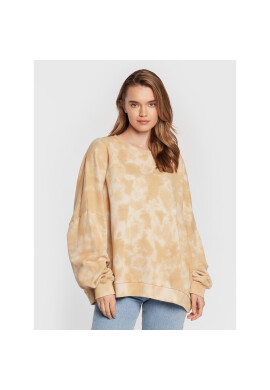 Roxy Суитшърт Bright Sunshine ARJFT04030 Бежов Oversize - Pepit.bg