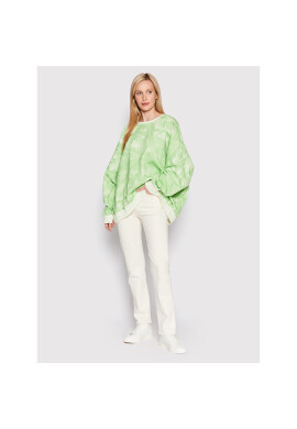 Roxy Суитшърт Bright Sunshine ARJFT04031 Зелен Oversize - Pepit.bg