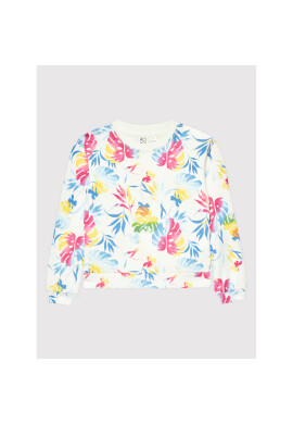 Roxy Суитшърт Off To The Beach ERGFT03698 Бял Regular Fit - Pepit.bg