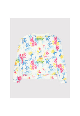Roxy Суитшърт Off To The Beach ERGFT03698 Бял Regular Fit - Pepit.bg